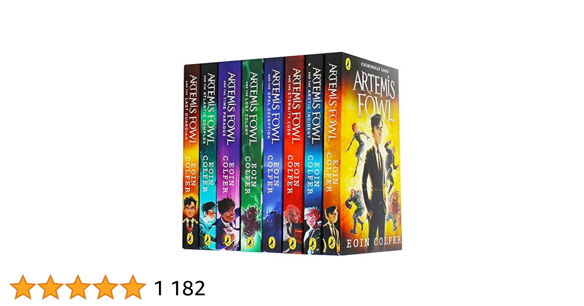 Artemis fowl アルテミスファウル 洋書 8冊セット Amazon.co.jp: Artemis Fowl アルテミスファウル 子供英語小説